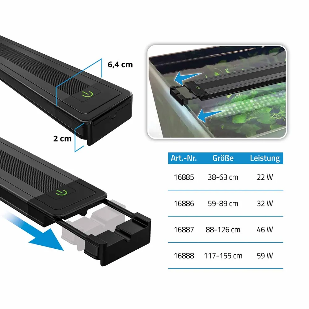 Fluval Plant 4.0 LED 32 Watt 58,9-88,9 cm